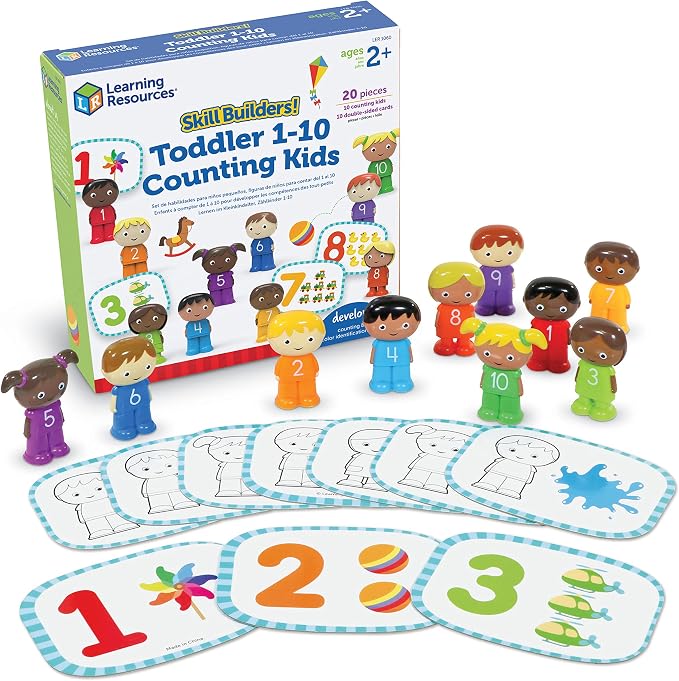 Learning Resources Skill Builders! Toddler 1-10 Counting Kids by LearningResources