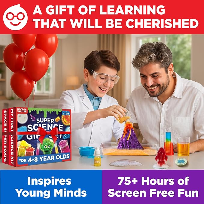 Doctor Jupiter Super Science Gift Set for Kids Ages 4+, Birthday Gift - Image 7