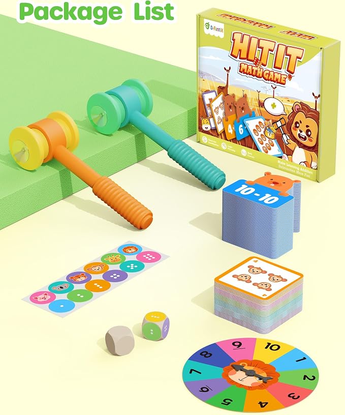 D-FantiX Addition and Subtraction Games, Math Games for Kids - Image 7