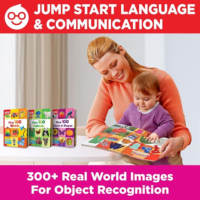 Doctor Jupiter Girls' Big Box of Learning for Kids Ages 1-3 Year Old - Image 3