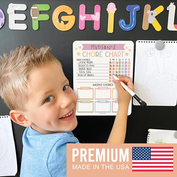 Magnetic Chore Chart for Kids Multiple Kids Chore Board for Home and School - Image 5