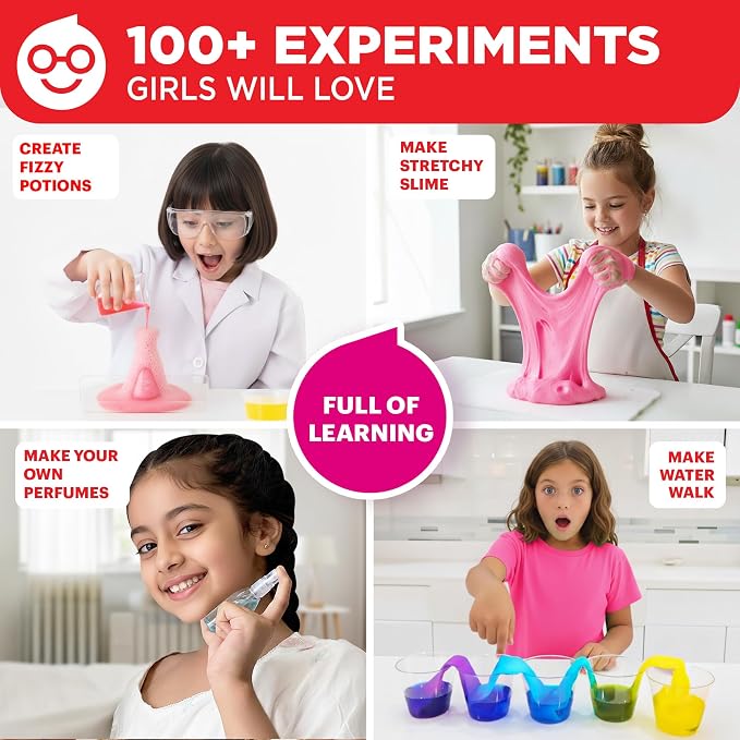 Doctor Jupiter Girls' First Science Experiments Kit for Kids Ages 4+ - Image 3