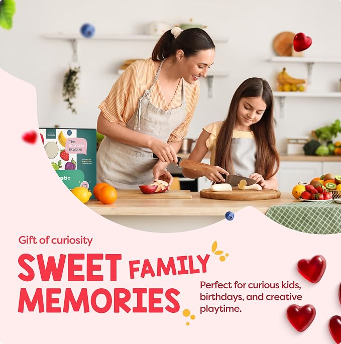Baketivity Fantastic Fruit STEM Nutrition Kit Birthday Gift for Kids - Image 7