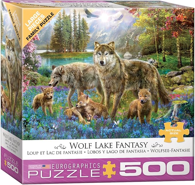 Wolf Lake Fantasy by Jan Patrik by EuroGraphics