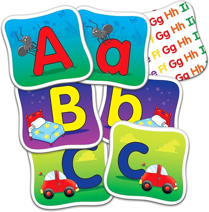 The Learning Journey: Match It! Memory - Alphabet - Capital and Lowercase Letter Matching Game with 26 Matching Pairs - Memory Games for Kids 3 and Up - Award Winning Toys - Image 3