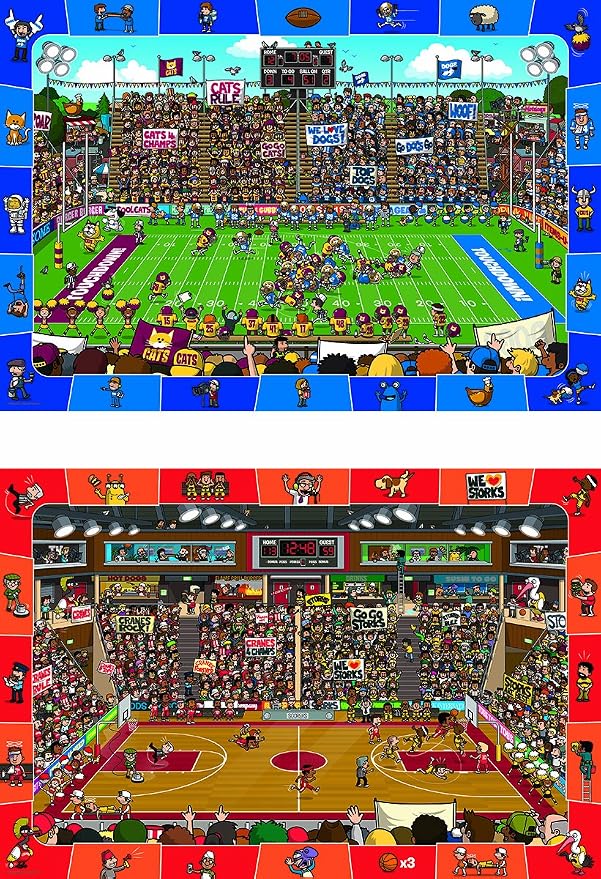 EuroGraphics Spot and Find Puzzle (2-Pack/100-Piece) - Image 2