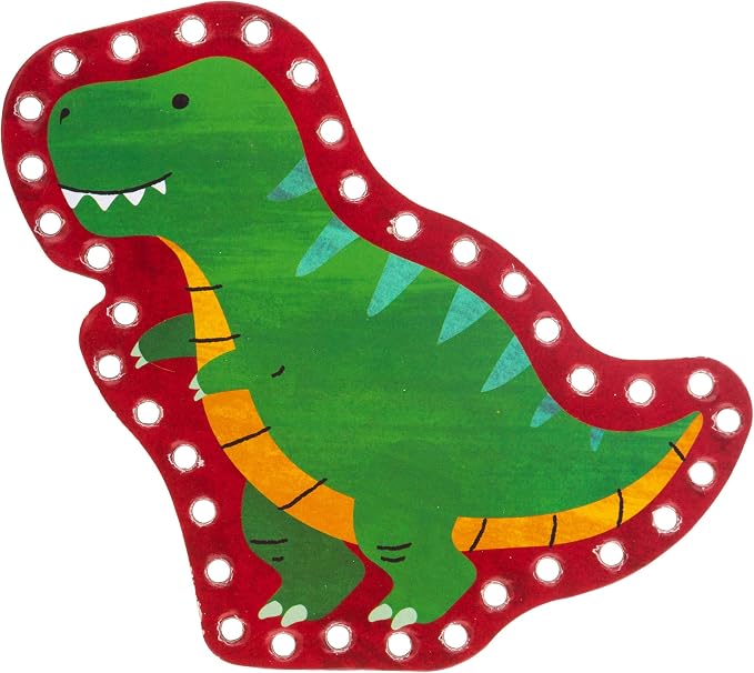 Stephen Joseph Lacing Cards, Dino - Image 5