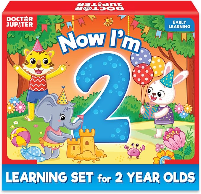 Doctor Jupiter Now I AM 2 Educational Learning Toy for 2 Year Olds by DoctorJupiter