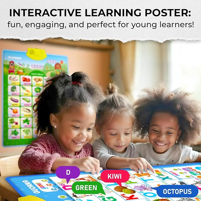 Educational Toys for Kids 5-7 Year Old - Vertical ABC Learning Chart - Image 6