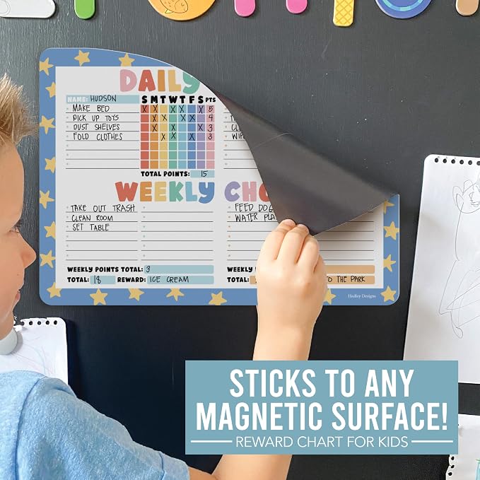 Magnetic Chore Chart for Kids Multiple Kids, Chore Board Adults and Teens - Image 8