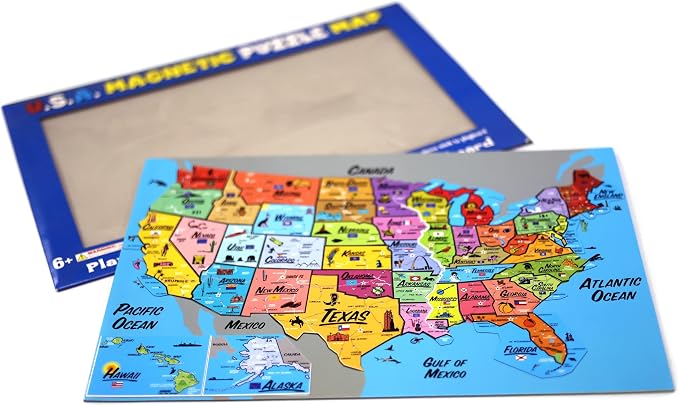 ATA-BOY Ata-Boy U.S.A Magnetic Map - Image 2