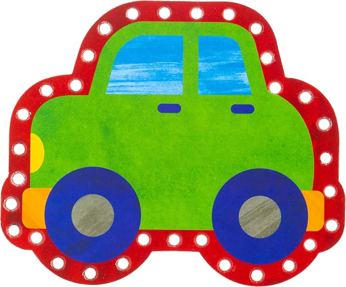 Stephen Joseph Lacing Cards, Transportation - Image 5