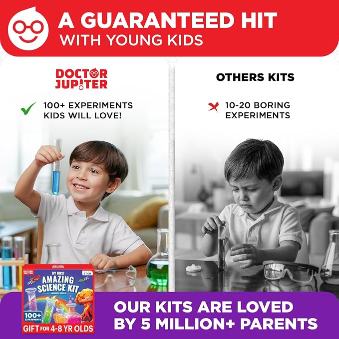 Doctor Jupiter My First Amazing Science Experiments Kit Ages 4+ - Image 8