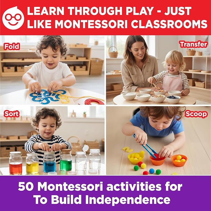 Doctor Jupiter My First Box of Montessori Learning Set for Kids Ages 1-3 - Image 3