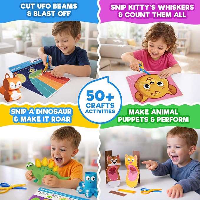 Doctor Jupiter Mega Scissor Skills - Crafts for Kids Ages 3-5 - Image 3