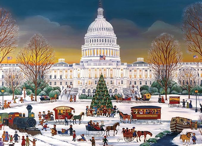 Christmas at the Capitol Family Puzzle 300pc - Image 2