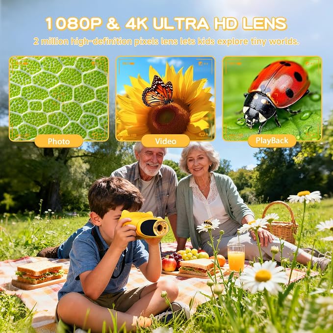 Handheld Digital Microscope for Kids,1000X Pocket Wonderquest Microscope - Image 3