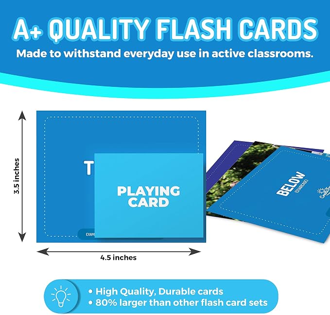 CreateFun 300 Vocabulary Builder Flash Cards V2 Speech Therapy,Autism,ESL - Image 4