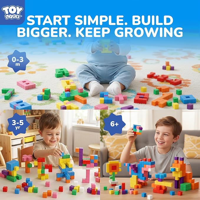 TOY Life Primary Magnetic Blocks, 64-Piece STEM Set, Ages 3-8 - Image 8