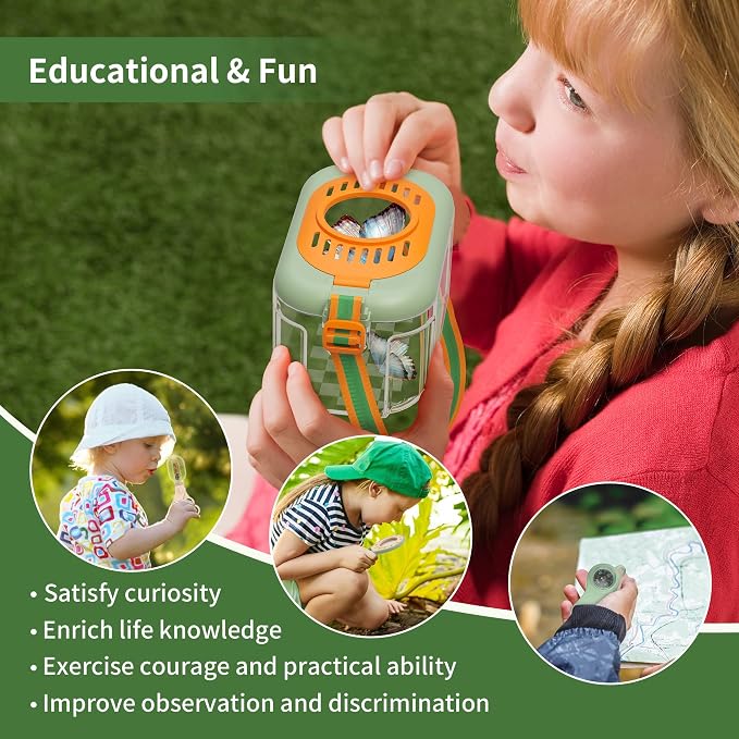 Bug Catcher Kit for Kids,STEM Outdoor Exploration Set（Ages 3+） - Image 6