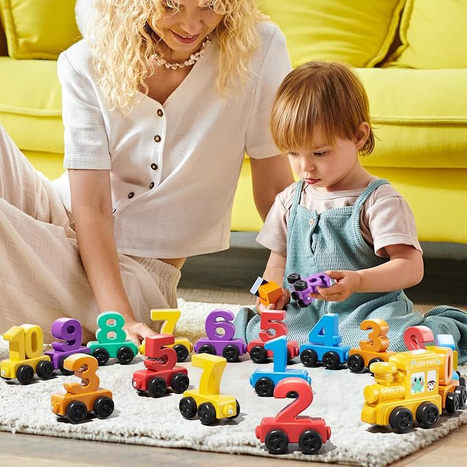 JUKUDAHU Magnet Number Train Set for Toddlers 3-4 Years Old - Image 4