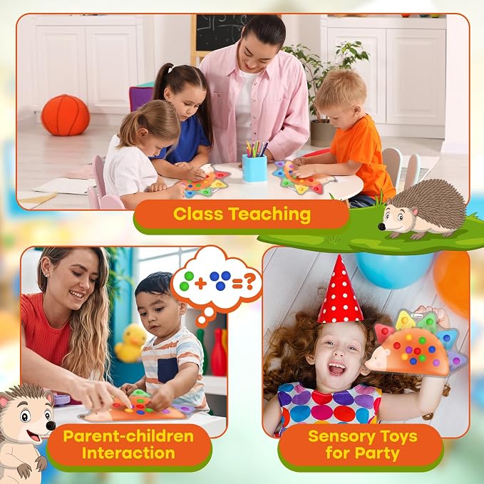 Color Sorting Sensory Toys for Kids Roadtrip Travel Essenstial for Toddler - Image 4