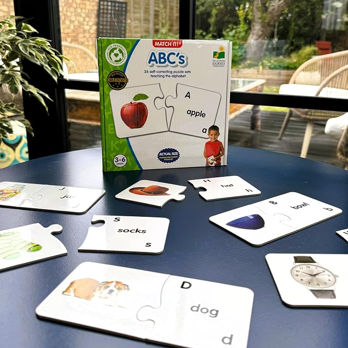 The Learning Journey: Match It! - ABCs - ABC Puzzle, Alphabet Puzzles for 2 Year Olds, Alphabet Puzzles For Kids Ages 3-5, Pre Kindergarten Learning Materials, Award Winning Educational Toys - Image 7