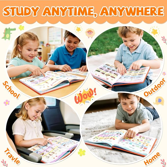 My First English Words Sound Book, 470+ Sounds, 21 Topics, Ages 2-5 - Image 5