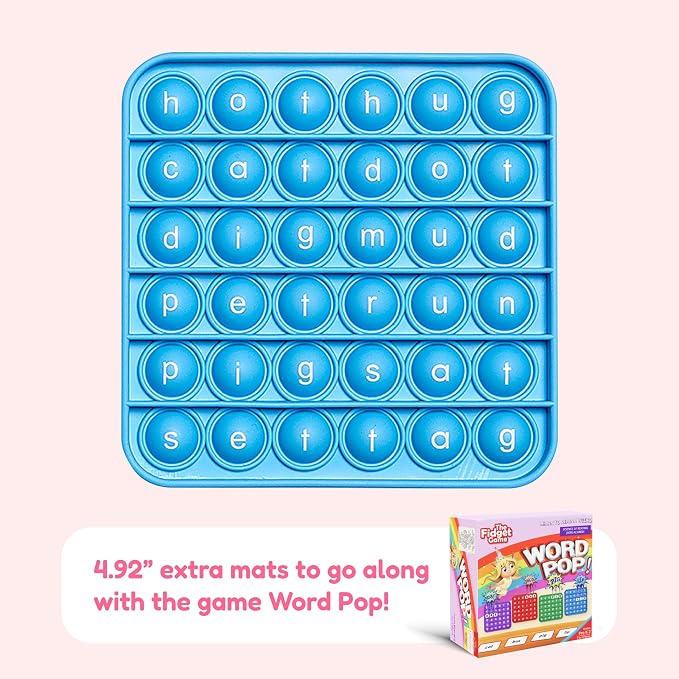Word Pop CVC Words Mats for Classrooms (Pack of 6) Learn to Read in Weeks - Image 5