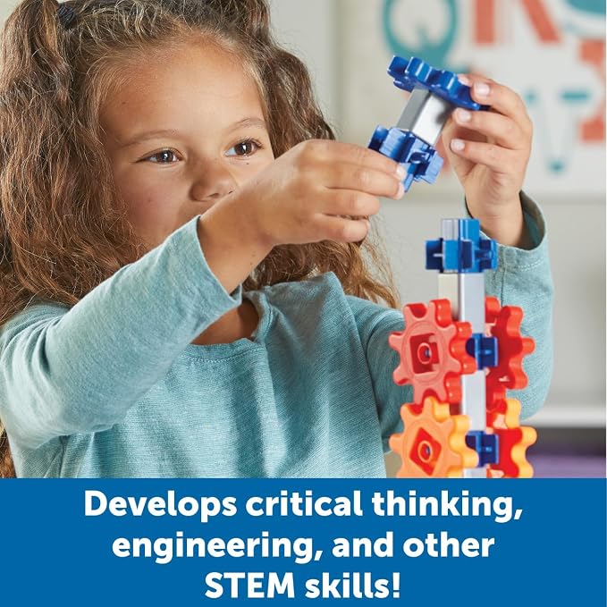 Learning Resources STEM Explorers Machine Makers - 60 Pieces, Ages 5+, Building Montessori Toys, Engineering Activities, Fine Motor Skills - Image 3