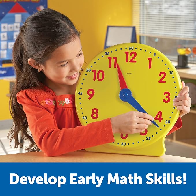 Learning Resources Big Time Demonstration Clock - Image 3