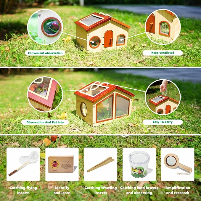 SimpliPlay Kids Explorer Kit & Bug Catcher for Kids, Outdoor Toys - Image 5
