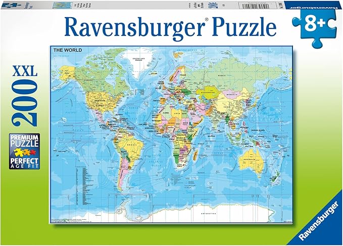 Ravensburger The World 200 Piece Puzzle for Kids - Every Piece is Unique, Pieces Fit Together Perfectly - Image 2