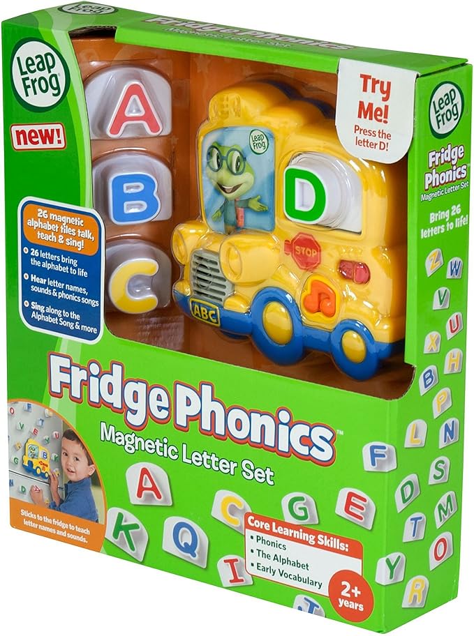 LeapFrog Fridge Phonics Magnetic Letter Set, Yellow - Image 3