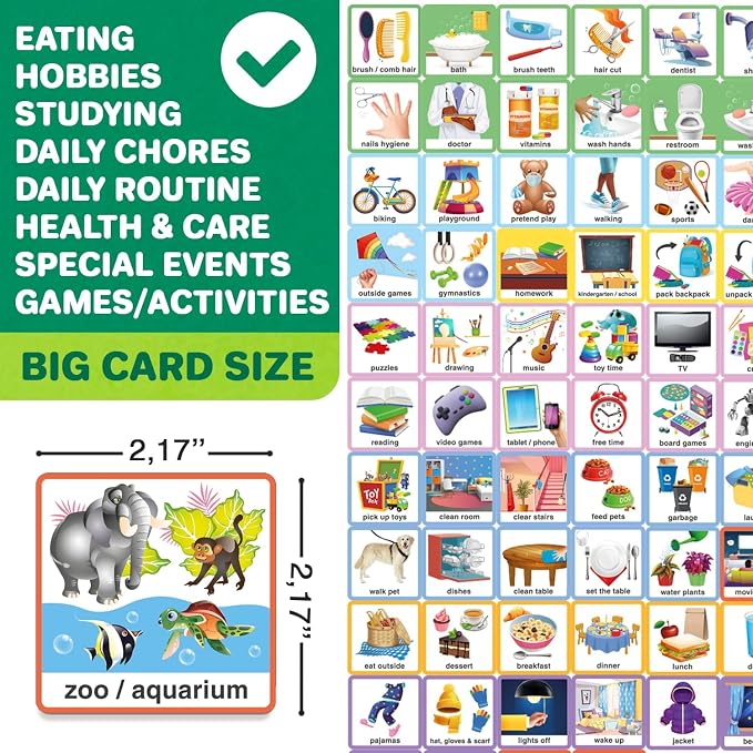 Reward Chore Chart for Kids - Visual Schedule for Autistic Children Age 5-7 - Image 2