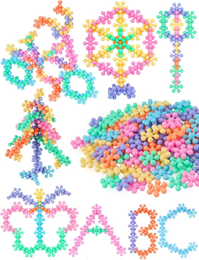 100PCS Building Blocks STEM Construction Toy, Macaron Colors by NiToy