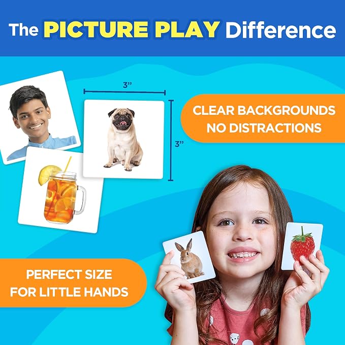 ThinkPsych Flash Cards Bundle - 450 Picture Cards for Autism Speech Therapy - Image 4
