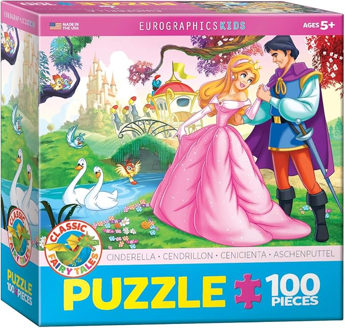 EuroGraphics Cinderella Jigsaw Puzzle (100-Piece) by EuroGraphics