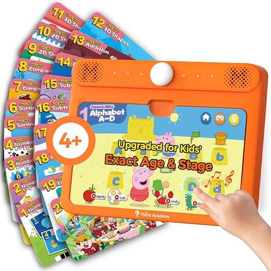 Think Academy Learning Pad for 4+, Age-Optimized Screen-Free Tablet by ThinkAcademy