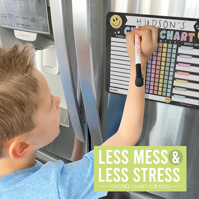 Magnetic Chore Chart for Kids Multiple Kids Chore Board for Home and School - Image 6