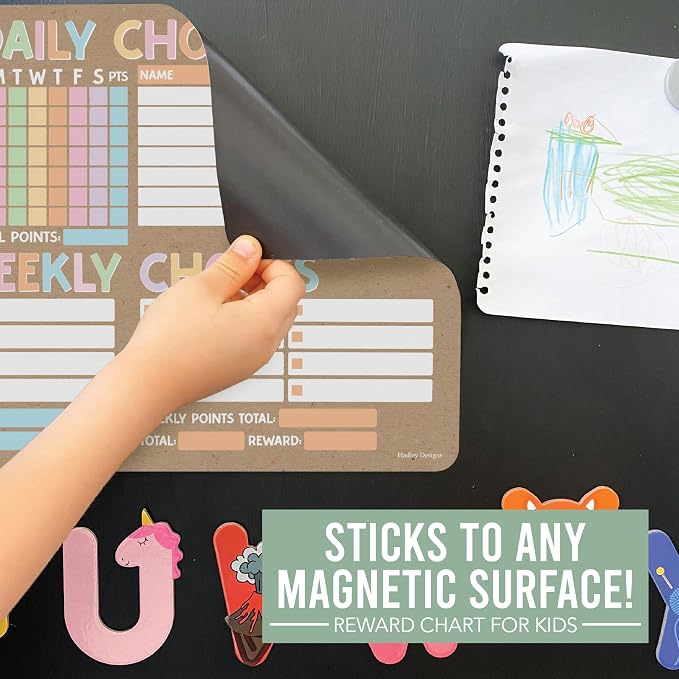 Magnetic Chore Chart for Kids Multiple Kids, Chore Board Adults and Teens - Image 8