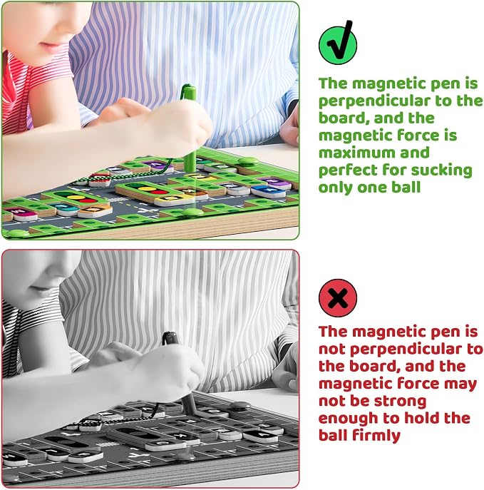 zhiwuzhu Magnetic Alphabet Maze,Montessori Toys - Image 6