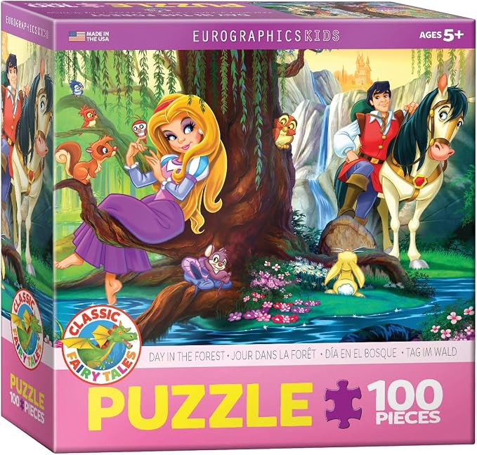 EuroGraphics Day in the Forest Jigsaw Puzzle (100-Piece) by EuroGraphics