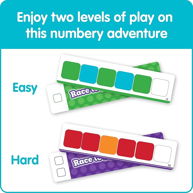 hand2mind Numberblocks Race to Pattern Palace! Board Game, Ages 3+ - Image 6