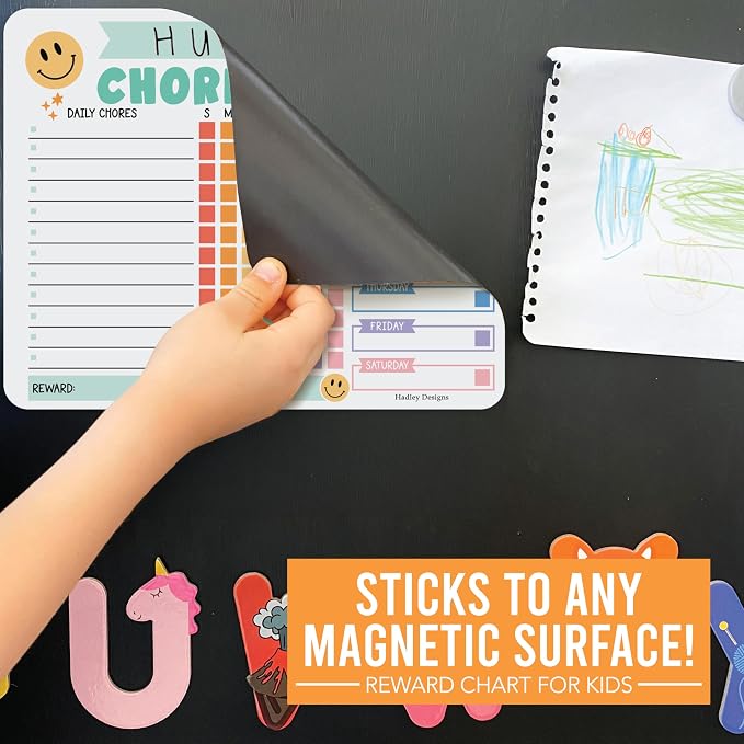 Magnetic Chore Chart for Kids Multiple Kids Chore Board for Home and School - Image 9