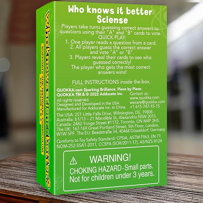 Quokka Card Games for Kids 8-12 - Board Family Games for Kids and Adults - Image 7