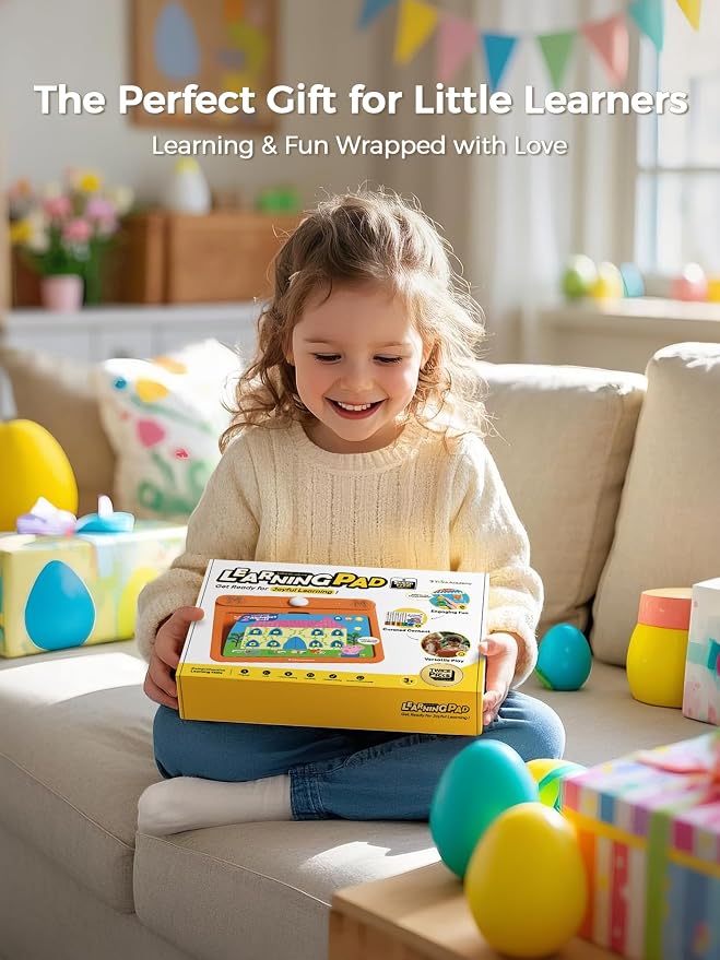 Think Academy Learning Pad with Flash Cards for 3 4 5 Years Old Boys Girls - Image 7