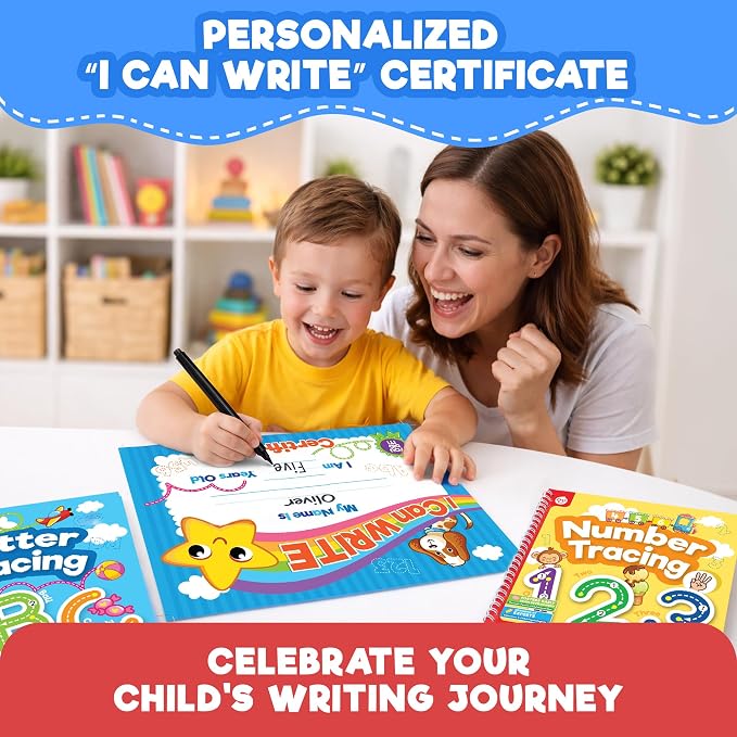 Doctor Jupiter Preschool Tracing Books for Toddlers, 3+ Year Old Kids — Learning Activity Books, Educational Toys, 100+ Wipe Clean Preschool & Kindergarten Activities - Image 6