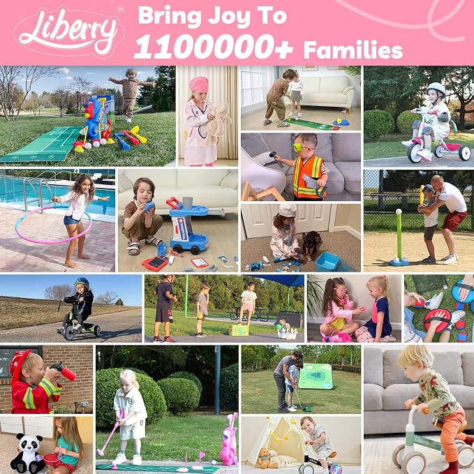 Liberry Kids Tool Set Pretend Toy for 3 4 5 Years Old with Costume - Image 9