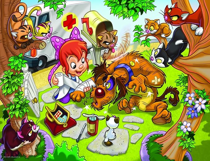 EuroGraphics Girl Power! Veterinarian Puzzle (100-Piece) - Image 2